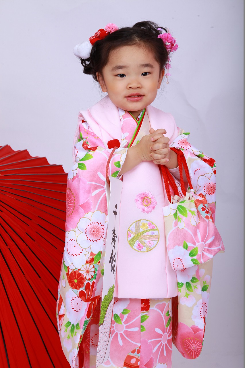 元気な着物姿